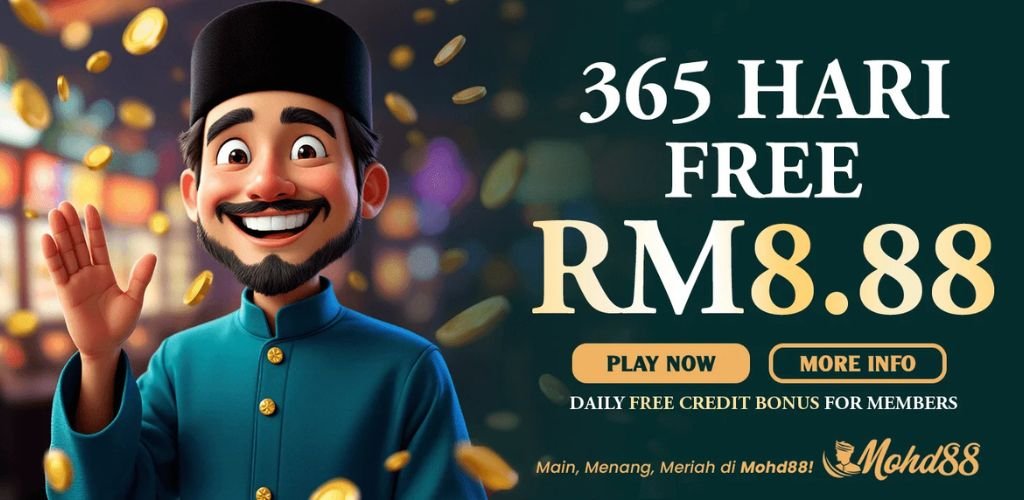 MOHD88 365 Hari Free RM8.88